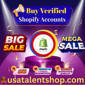 Buy Verified Shopify Accounts