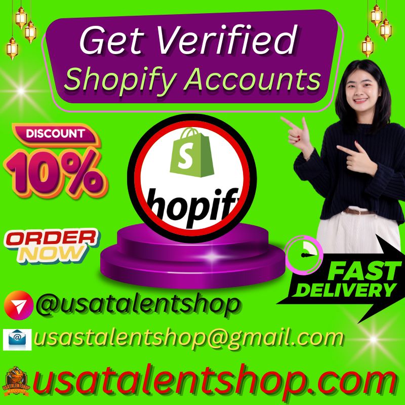 Get Verified Shopify Accounts