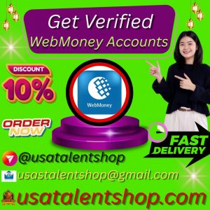 Get Verified WebMoney Accounts